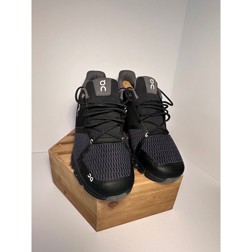 On Cloudstratus Mens Running Shoes Black Shadow Road Sneakers 29.99845 - Picture 3 of 11